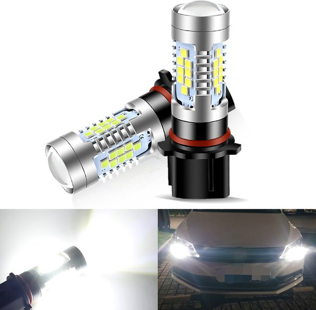 APMATAUTO 2er Set P13W PSX26W 12278 Canbus LED-Tagfahrlicht Weiß 6000K 12V - Bild 1