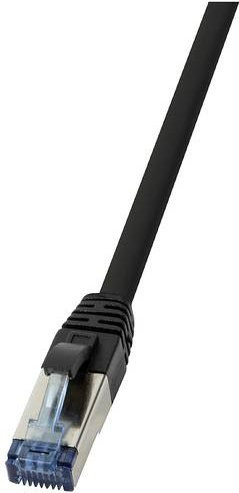 LogiLink CQ6135S RJ45 CAT 6a S/FTP Ethernet LAN Kabel Schwarz, 40,00 m - Bild 1