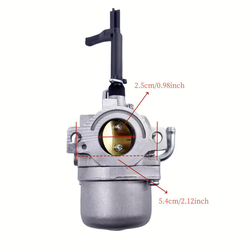 Vergaser in Silber für Briggs & Stratton 10 PS Motoren (Modelle 5000, 5550, 6200, 8550, GenPower 305) - Bild 2