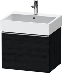 Duravit Waschtischunterschrank D-Neo, Wandhängend, Schwarz Matt, B/T: 58,4 x 44,2 cm - Bild 1