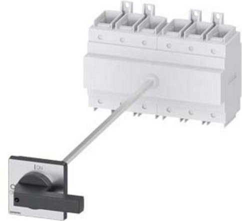 Siemens Lasttrennschalter Schwarz 6polig 160A 690 V/AC 185mm² 3LD23183VK11 - Bild 1