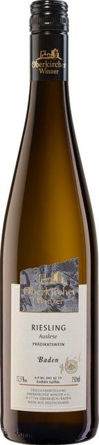 Oberkircher Riesling Weißwein, 2022, Baden, süß, 0,75 l - Bild 1