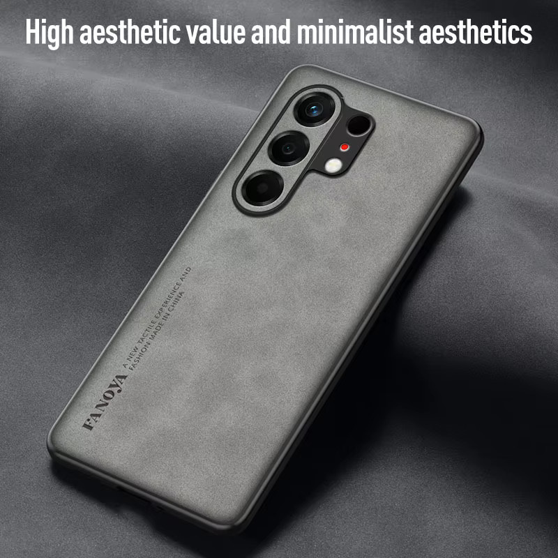 Premium PU-Leder Schutzhülle für Tecno Camon 50 4G in Rot - Bild 2