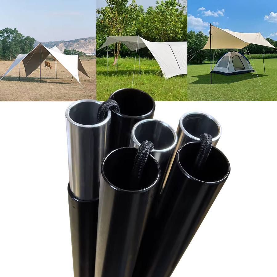 Faltbare Plane aus Aluminiumlegierung für Outdoor-Camping und Sonnenschutz, 2,4 m - Bild 2