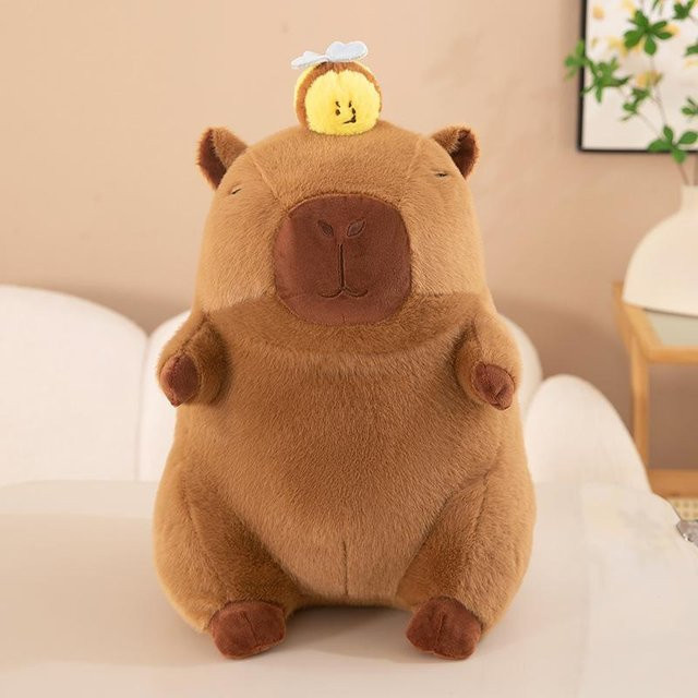 Zuglinien-Wasserschwein-Bienen-Plüschtier, Puppe, mit Vibration, 50cm - Bild 1