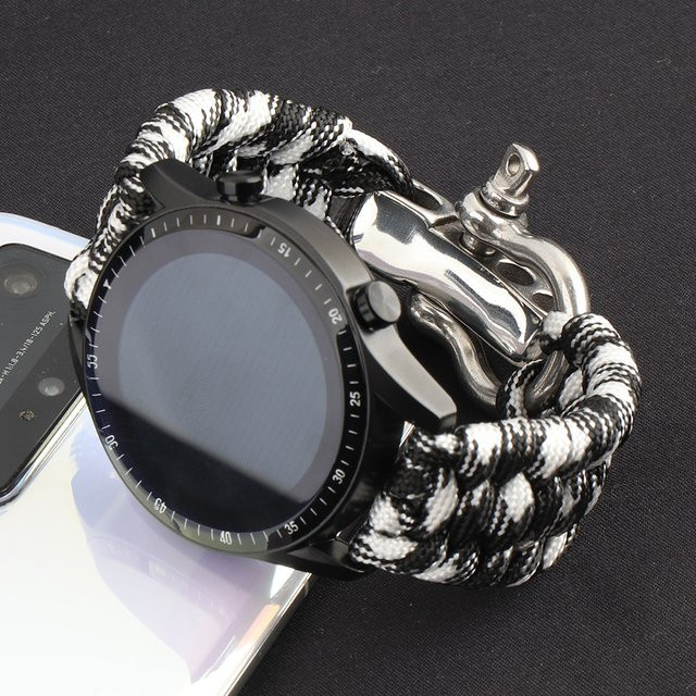 Uhrenarmband Nylon, Textil/NATO, Schwarz, Unisex - Bild 1