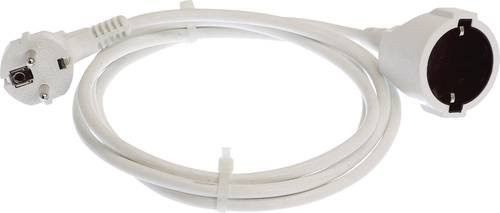 AS Schwabe Strom Verlängerungskabel 16 A Weiß 10,00 m H05VV-F 3G 1,5 mm² - Bild 1