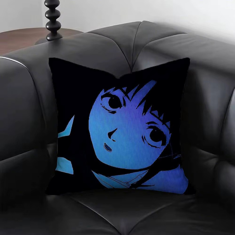 Serielle Experimente Lain Kissenbezug, quadratisch, 40 x 40 cm - Bild 3