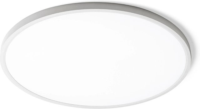 Rendl Aufbauleuchte Lana LED Rund in Weiß aus Kunststoff mit 50 W - Bild 1