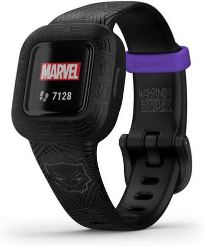 Garmin vivofit jr. 3 Marvel Black Panther Activity Tracker in Schwarz mit Schlafüberwachung und Schrittzähler, wasserdicht und Bluetooth-fähig - Bild 1