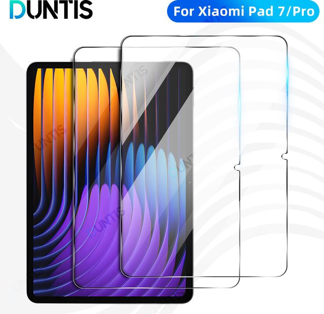 Xiaomi Premium Panzerglas Screen Protector für Xiaomi Pad 7 und Pad 7 Pro, Transparent, 9H Härte, HD Anti-Scratch Schutzfolie - Bild 1