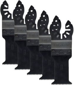 DeWalt Multi-Tool Sägeblatt für Holz und Kunststoff, Schwarz, B: 43 mm, H: 30 mm - Bild 1
