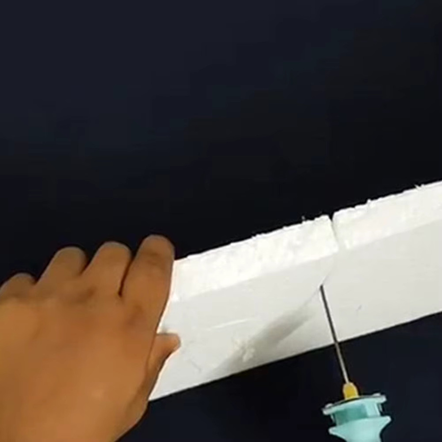 Elektrischer Schaum Cutter Stift mit einstellbarer Temperatur für Polystyrol und Styropor, Tragbare DIY Schneidemaschine, Farbe: Türkis - Bild 3