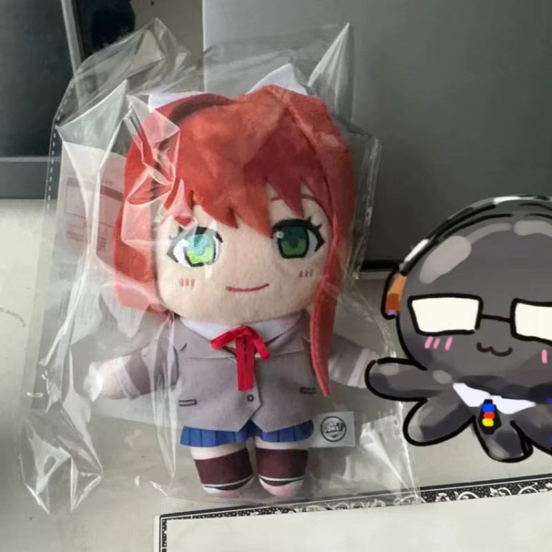 Bandai Doki Doki Literature Club Natsuki Yuri Monica Sayori Plüschfigur, Plüsch / Textil - Bild 3