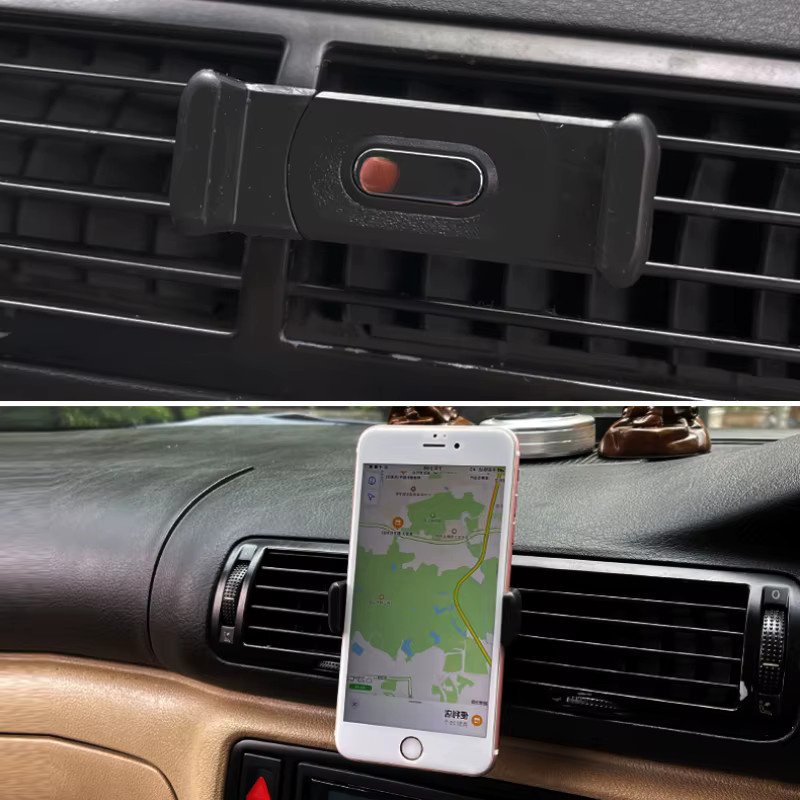 Universeller Autotelefonhalter für Lüftungsschlitze in Schwarz - Bild 2