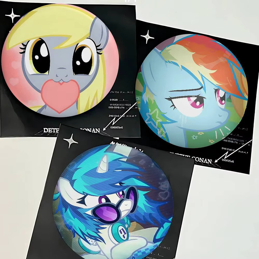 Kayou My Little Pony Abzeichennadeln, Bunt / Mehrfarbig, Metall - Bild 1