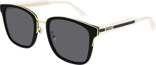 Gucci GG0563SKN Sonnenbrille, quadratisch, Vollrand, Unisex, grau, Acetat - Bild 1