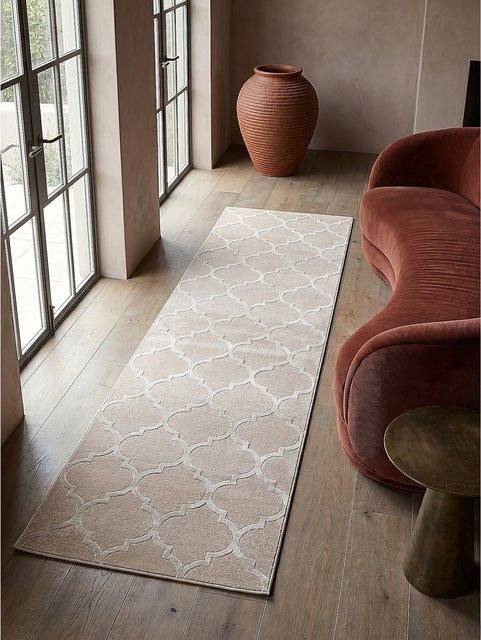 ERESMA Läufer Kadima Design aus Polyester in Beige, B/T: 80 x 150 cm - Bild 1