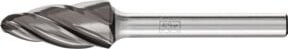PFERD Hochleistungsfrässtift ALU Rundbogen RBF HICOAT in Silber, Durchmesser: 12 mm, Länge: 25 mm, Schaft-Durchmesser: 6 mm - Bild 1