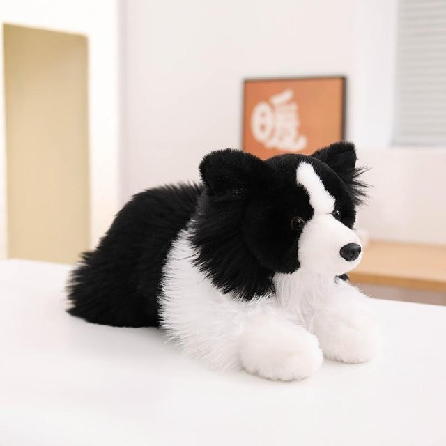 Border Collie Hund Plüschtier, Stofftier, ab 14 Jahren - Bild 1