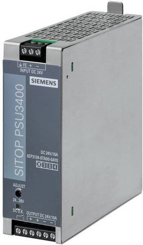 Siemens Hutschienen-Netzteil 6AG21340TA003AY0 in Grau - Bild 1
