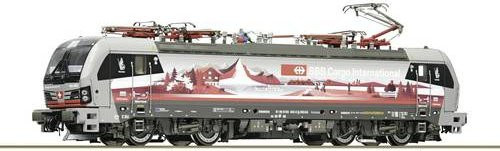 Roco E-Lok 193 452-0 Schweizpiercer der SBB H0 silberne - Bild 1