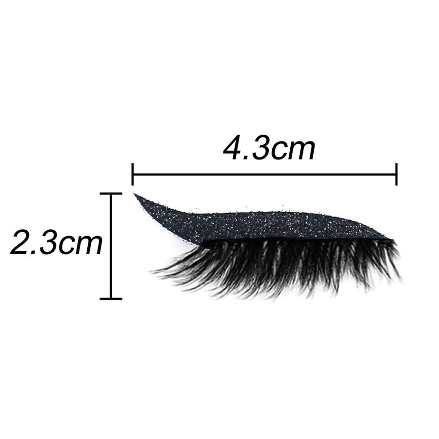 MOJOYCE Lidschatten-Aufkleber, 4 Paar, schimmernd, Unisex - Bild 4