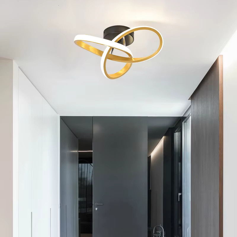 DARHYN LED Deckenleuchte zur Oberflächenmontage in Cool White aus Aluminium für Wohnzimmer, Schlafzimmer und Flur - Bild 2