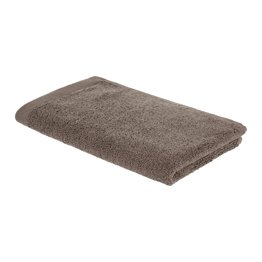 ecoTree Gästetuch Bio-Elsa aus Bio-Baumwolle in Cappuccino, B: 30 cm, H: 50 cm - Bild 2