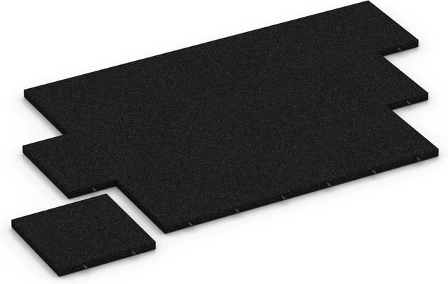 WARCO Fallschutzplatte Anthrazit B/T/H: 50 x 50 x 4,5 cm - Bild 1