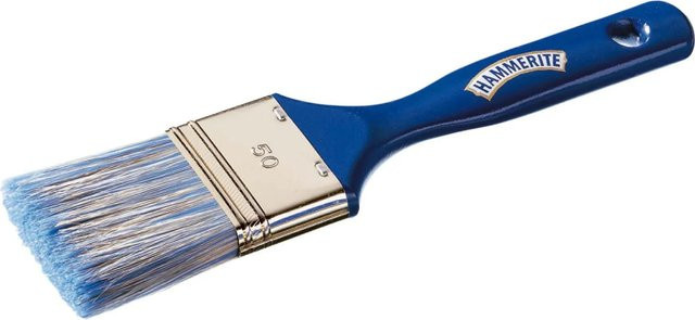 Hammerite Flachpinsel Blau mit auslaufsfreien Borsten Breite: 50 mm - Bild 1