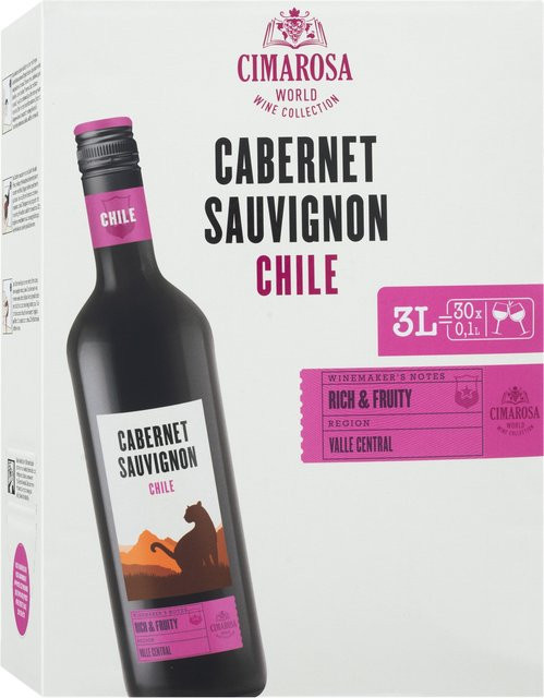 Cimarosa Cabernet Sauvignon Rotwein trocken 2023 Bag-in-Box 3 l - Bild 1