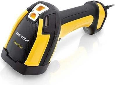 Datalogic PowerScan PD9630-SR Barcode-Scanner 2D-Imager Handgerät USB Kit in Schwarz-Gelb - Bild 1