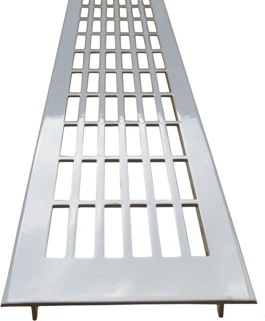Döllken Profiles Lüftungsgitter für Arbeitsplatten in Silber, Breite: 50 cm, Höhe: 7 cm - Bild 1