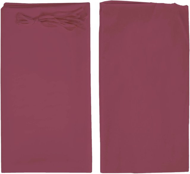 BERLINLODGE Ersatzbezug für Dach Pergola Pavillon Baia, Farbe: Bordeaux-Rot, Material: Polyester, UPF 50+, Breite: 272 cm, Tiefe: 596 cm - Bild 1