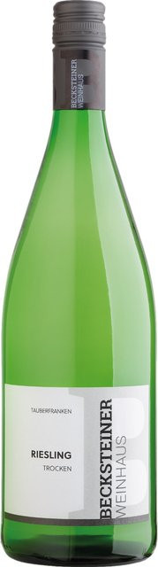 Becksteiner Winzer Weinhaus Riesling, trocken, Weißwein, 2025, 1 l - Bild 1