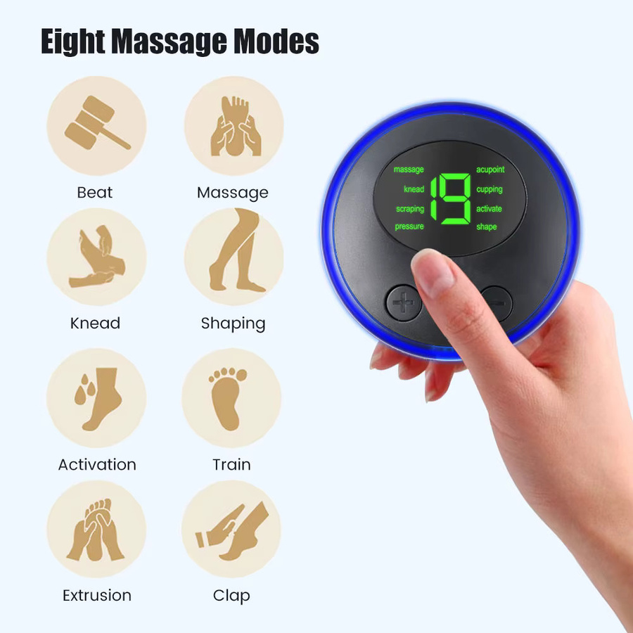 SUOLAER Mini-Nackenmassagegerät, Unisex, USB-Aufladung - Bild 2