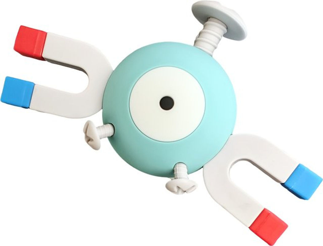 Pokemon Magnemite Figur aus Kunststoff, mehrfarbig, Modell für Desktop oder Kühlschrank - Bild 1