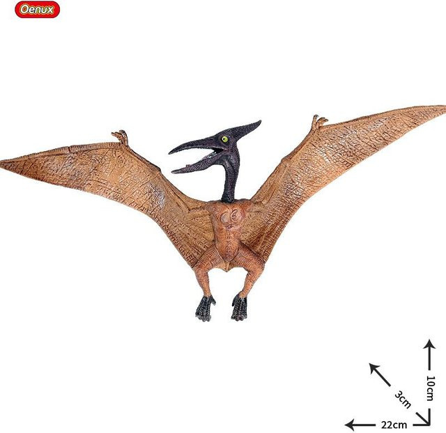 Oenux Jurassische Welt Quetzalcoatlus Ljahjas Pterodactyl Actionfigur Dinosaurier PVC ab 3-6 Jahre - Bild 1