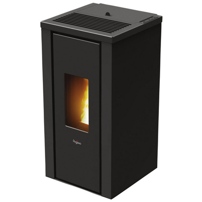 Pegaso Pelletofen Vera in Anthrazit mit 7 kW Leistung und WLAN-Funktion - Bild 3
