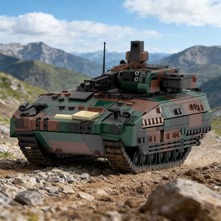 Gobricks MOC Schützenpanzer Puma, Bausteine Modell, 1.007 Teile - Bild 3