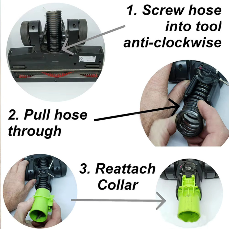 Ersatzschlauch für Shark Rocket True Pet Slim HV300 Staubsauger in Schwarz - Bild 2