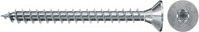 Fischer ClassicFast II Spanplattenschraube mit Senkkopf und Torx-Antrieb, verzinkt, Durchmesser: 4,0 mm, Länge: 35,0 mm - Bild 1