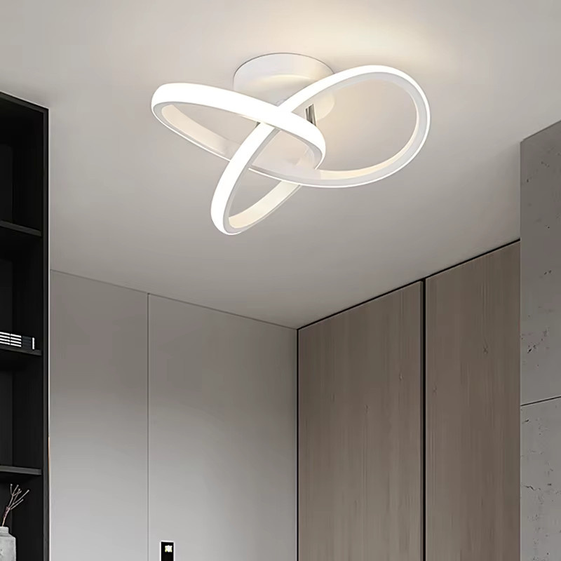 DARHYN LED Deckenleuchte zur Oberflächenmontage in Cool White aus Aluminium für Wohnzimmer, Schlafzimmer und Flur - Bild 3