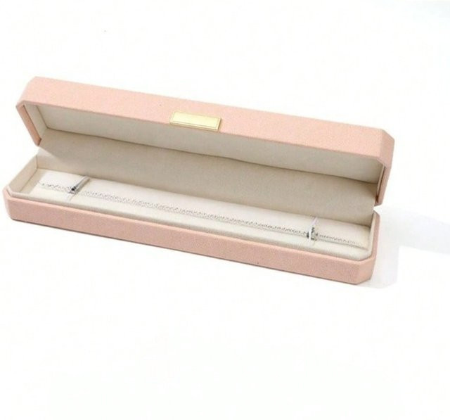 Schmuckschatulle, achteckig, pink, Damen - Bild 1