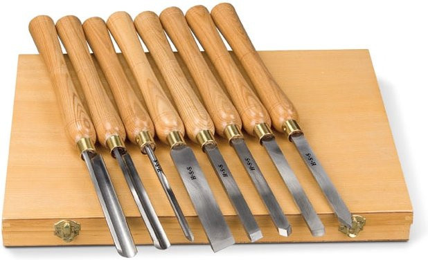 Holzstar Drechselmesser-Set 8-teilig in Multicolor - Bild 1