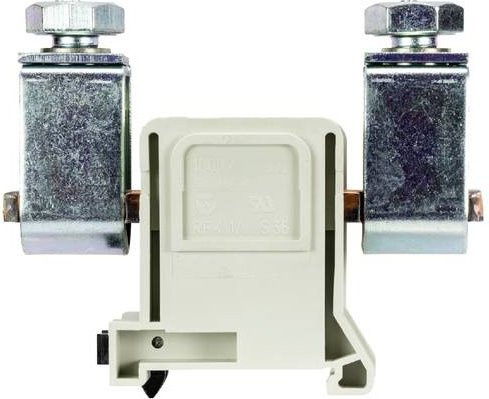 Wieland Electric 56.397.0155.0 Durchgangsklemme Schraube Grau 10 Stück - Bild 1