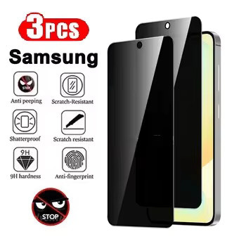 3er-Set Privatsphäre-Schutzfolie aus Glas für Samsung Galaxy A07 A14 A15 A16 M13 F14 4G A53 A54 A71 A73 A90 F36 F42 F52 F54 F55 F56 5G - Bild 6