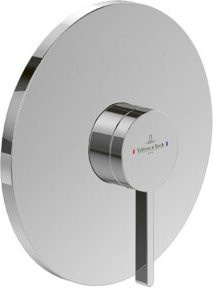 Villeroy & Boch Dawn UP-EHM Dusch-Fertigmontageset für die Wandmontage in gebürstetem Nickel - Bild 1