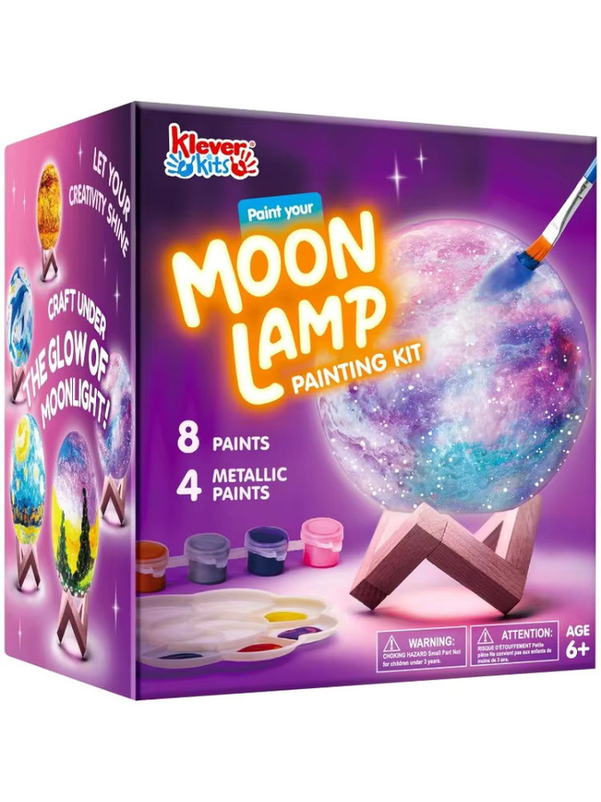 JOYFY Home DIY Mond Nachtlicht, Weltraum, Bunt, Nicht für Kinder unter 3 Jahren - Bild 6